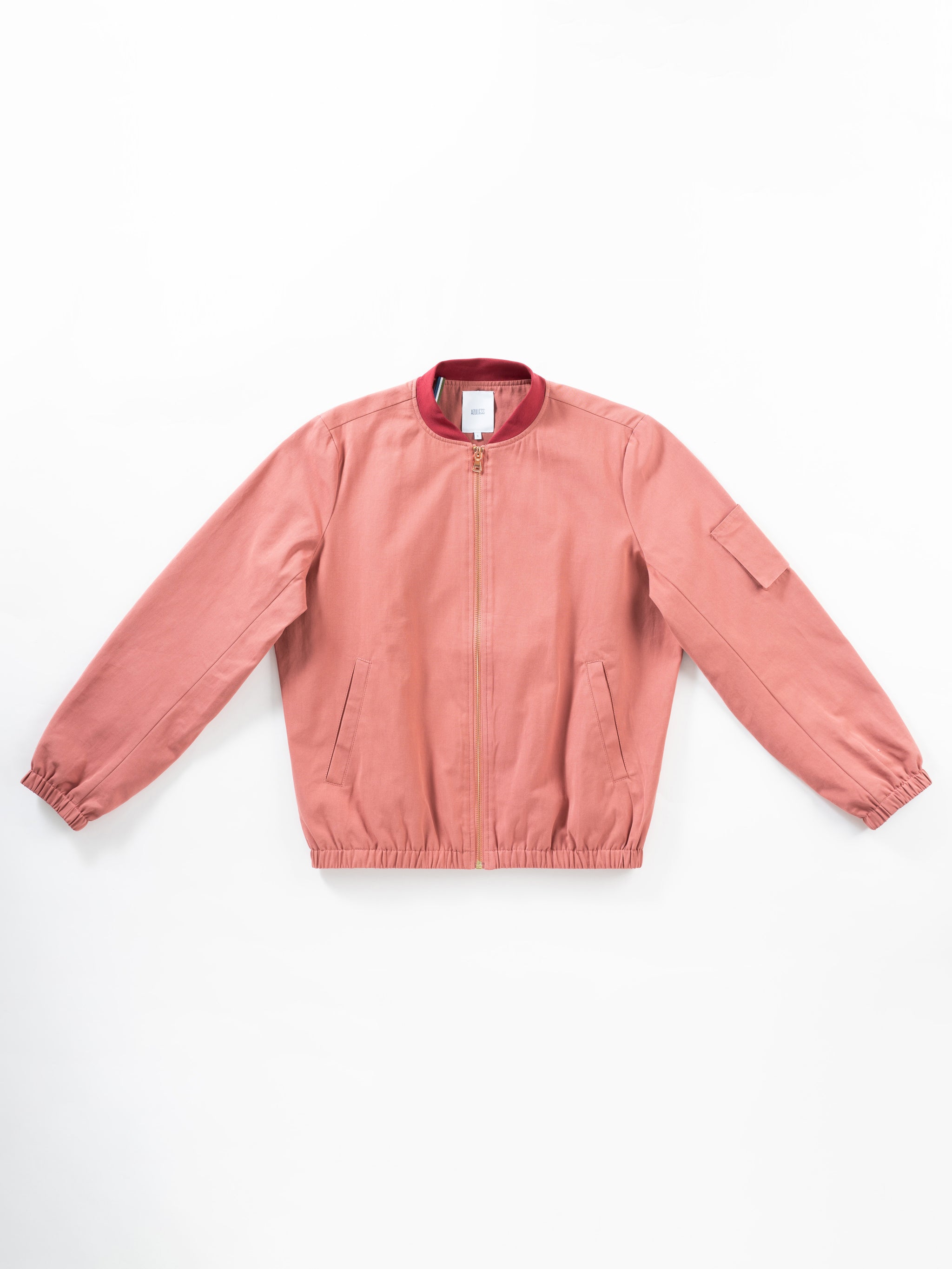 2022 セオリー ブルゾン LZIP BOMBER CRUSHED SATIN Brooklyn Bomber in Solid Black for Women | La DoubleJ